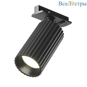 Трековый однофазный светильник Maytoni Calipso TR218-1-GU10-BK