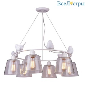 Подвесная люстра Arte Lamp Passero A4289LM-6WH