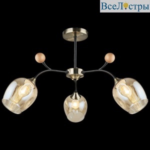 Люстра на штанге Reluce 02009-0.3-03 AB+BK