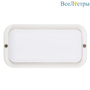 Накладной светильник влагозащищенный Volpe ULW-Q228 12W/6500K IP65 WHITE UL-00013187