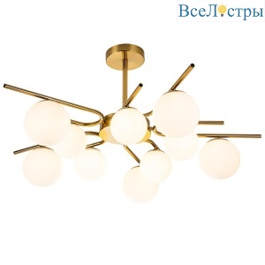 Потолочная люстра Escada Sphere 642/10P Brass