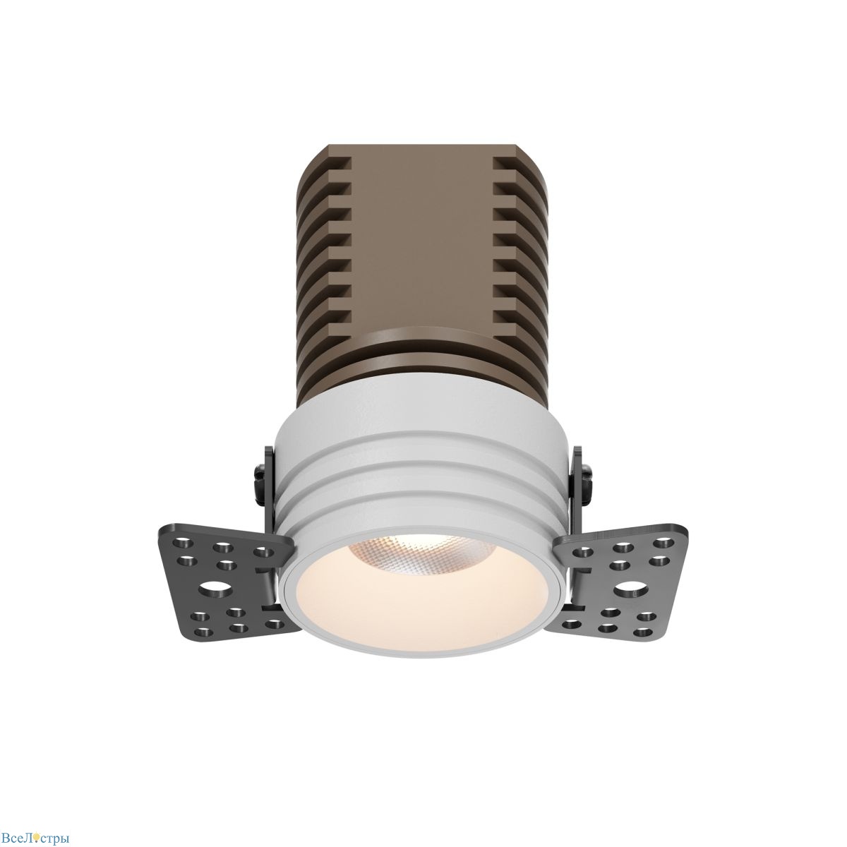 встраиваемый светильник maytoni technical mini dl059-7w3k-trs-w