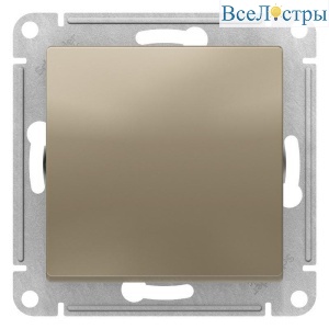 Выключатель одноклавишный Schneider Electric Atlas Design ATN000511