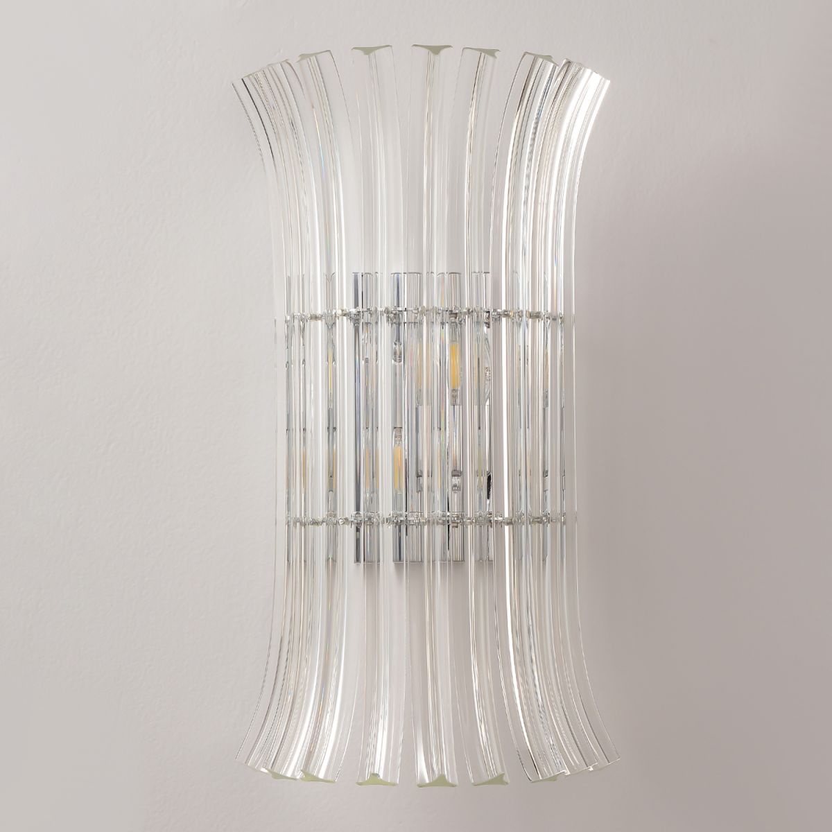 настенный светильник crystal lux cascada ap2 chrome
