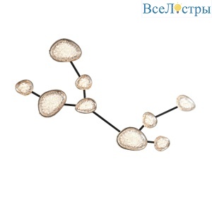 Настенный светильник Delight Collection 2309-Virgo matt black/french gold