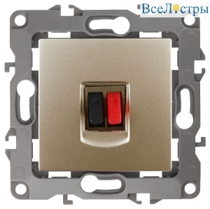 Розетка аудио Эра 12-3111-04 Б0027454