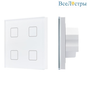 Сенсорная панель DALI-301-11-IN White (BUS/24V, Backlight) (IARL, IP20 Пластик) 046574