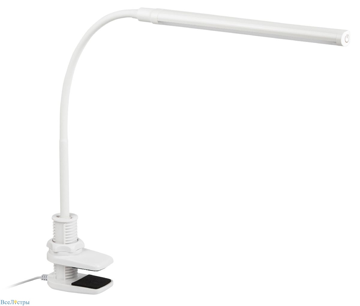 настольная лампа эра nled-509-8w-w б0059841