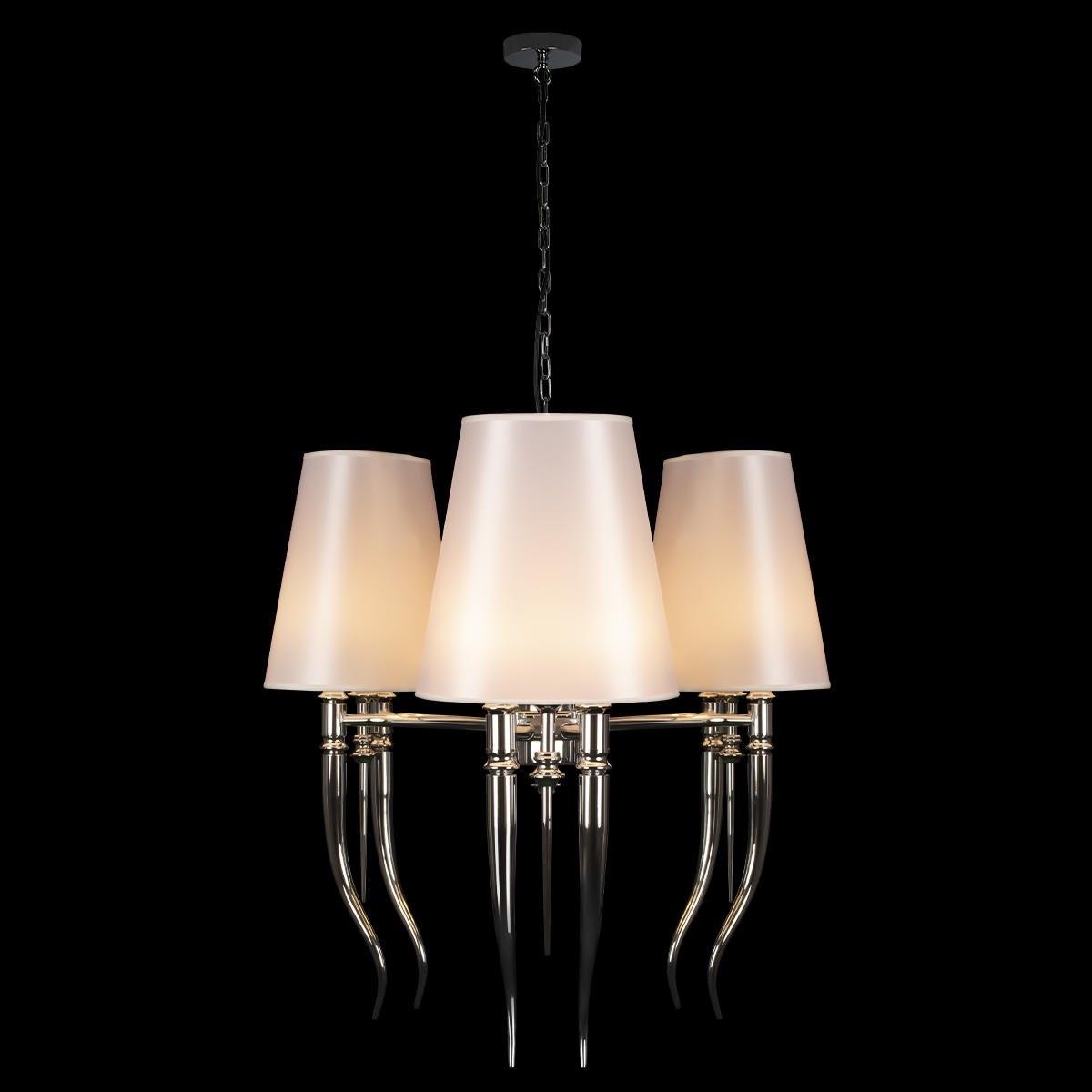 подвесная люстра loft it brunilde 10207/6 chrome