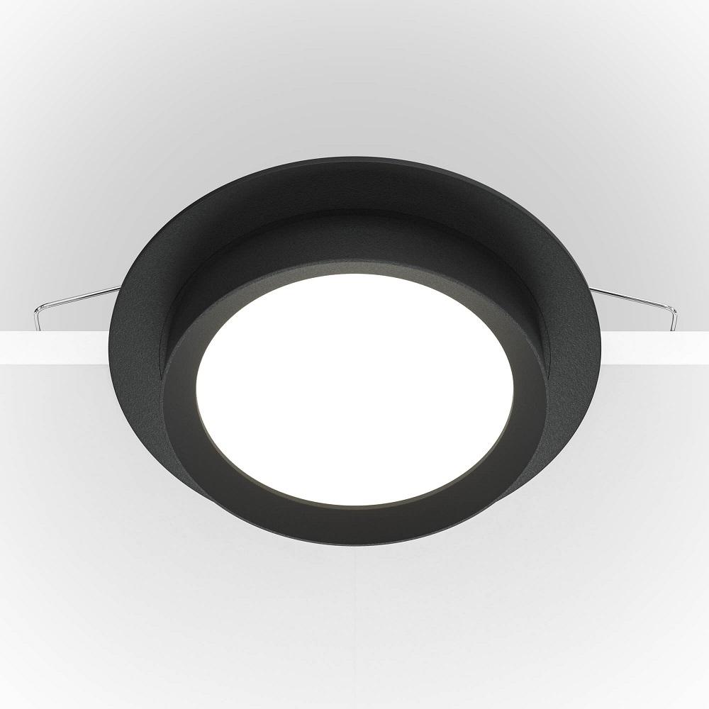 встраиваемый светильник maytoni hoop dl086-gx53-rd-b