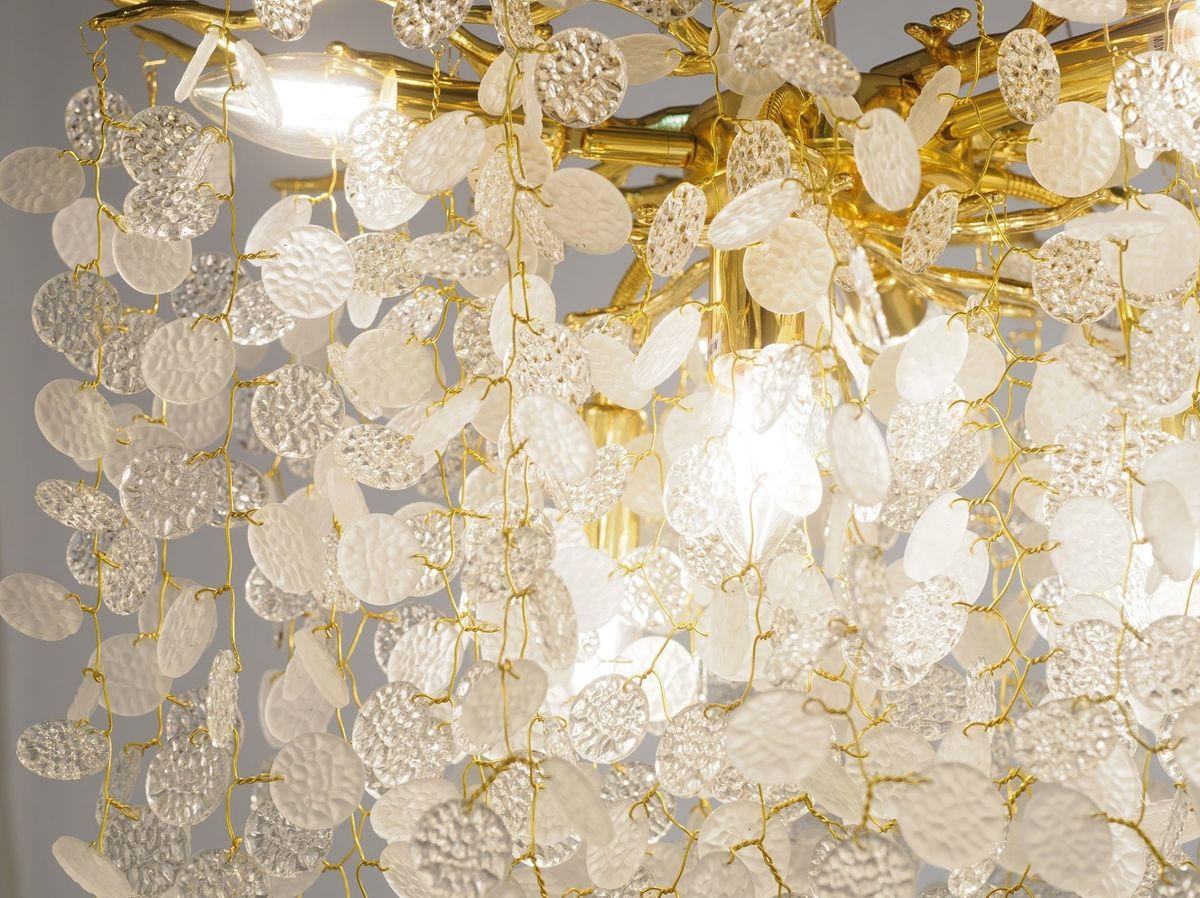 подвесная люстра lumina deco trevia ldp 8029-800 gd