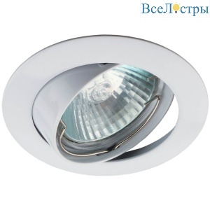Встраиваемый светильник ЭРА KL1A WH C0043658