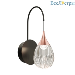 Бра Delight Collection Stilla MB24001004-1A copper/clear