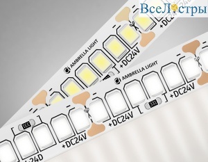 Светодиодная лента Ambrella Light LED Strip 24В 2835 20Вт/м 4500K 5м IP20 GS3402