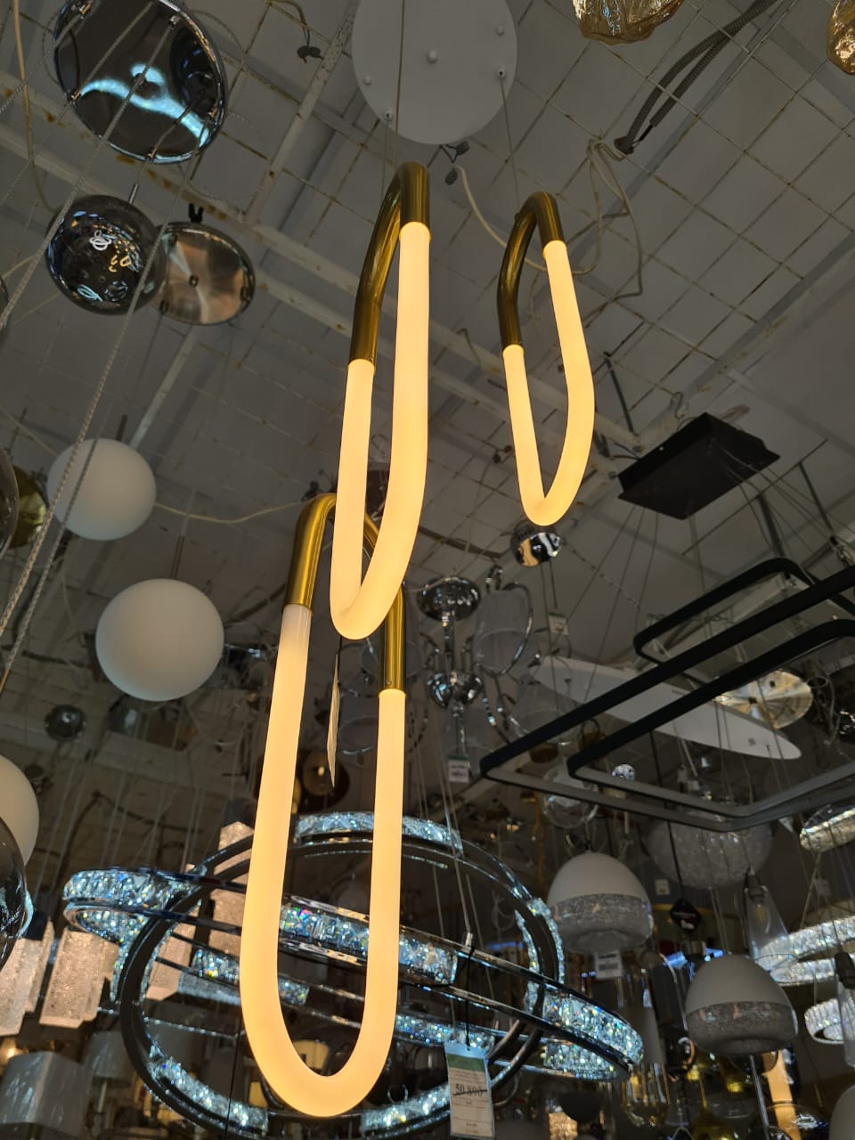 подвесная светодиодная люстра st luce mofisto sl1579.303.03
