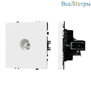Механизм спутниковой розетки Arlight SCT-NOBE-MST1-SFPL-WH (SAT) (Белый кварц) 054296