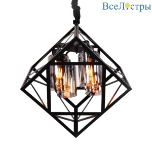 Подвесная люстра Lumina Deco Brutte LDP 11339-4 BK