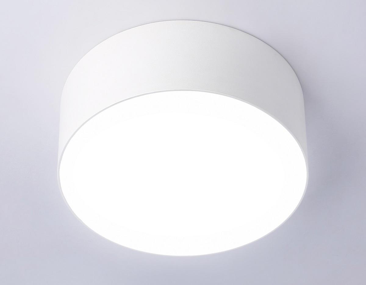 потолочный светодиодный светильник ambrella light orbital air alum fv5512