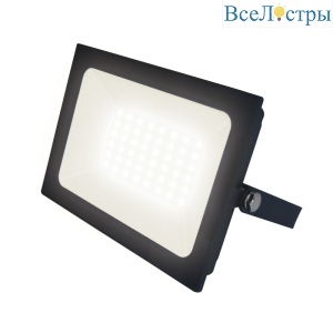 Прожектор Uniel ULF-F21-50W/3000K IP65 200-250В BLACK UL-00007733