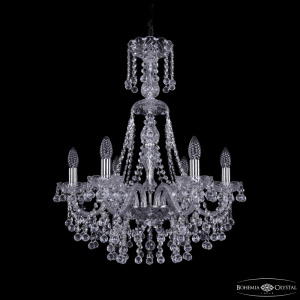 Подвесная люстра Bohemia Ivele Crystal 1409/6/195/XL-68 Ni