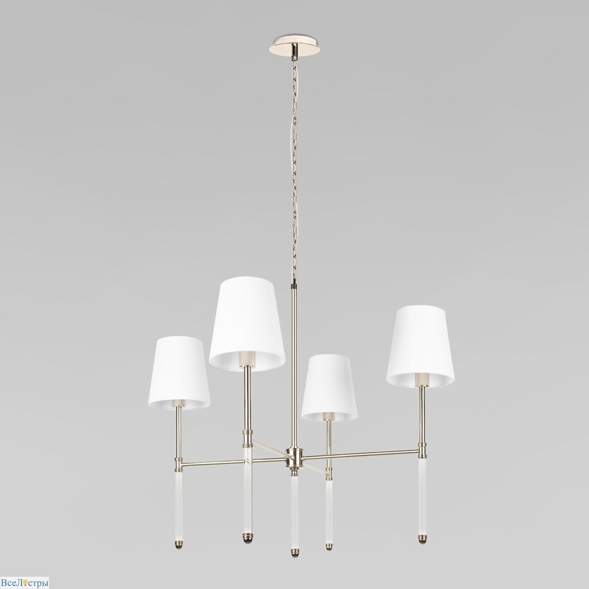 подвесная люстра loft it cosy 10308 nickel