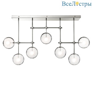 Потолочный светильник Delight Collection Globe Mobile KG0835P-7A chrome