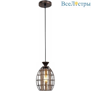 Подвесной светильник Reluce 03525-0.4-01 BK+GD
