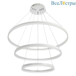 Подвесная люстра LED4U L1085-80-60-40 WH