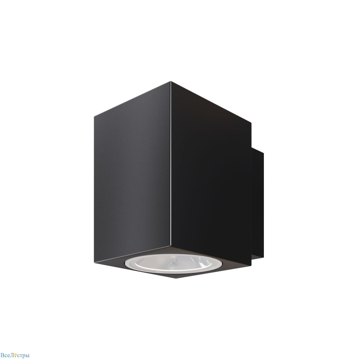 уличный настенный светильник maytoni block o507wl-l10b3k