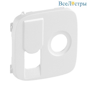 Лицевая панель Legrand Valena Allure розетки TV-RJ45 жемчуг 754839