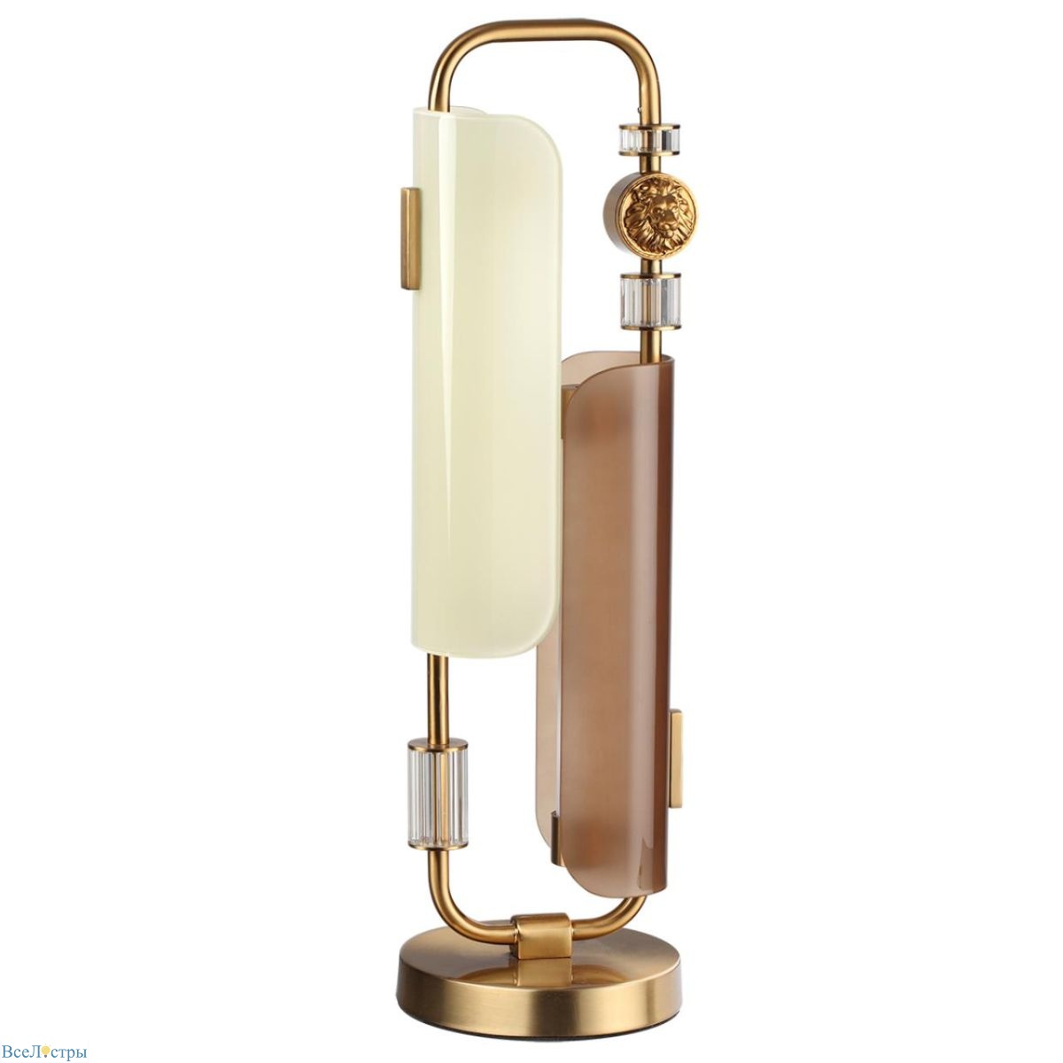 настольная лампа odeon light modern lion 5467/10tl