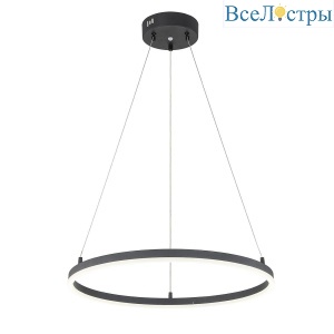Подвесной светодиодный светильник Escada Void 10254/1LED Black APP