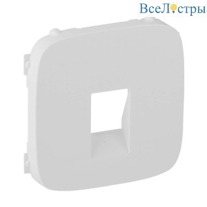 Лицевая панель Legrand Valena Allure аудиорозетки белая 755365