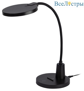 Настольная лампа Эра NLED-501-10W-BK Б0059840