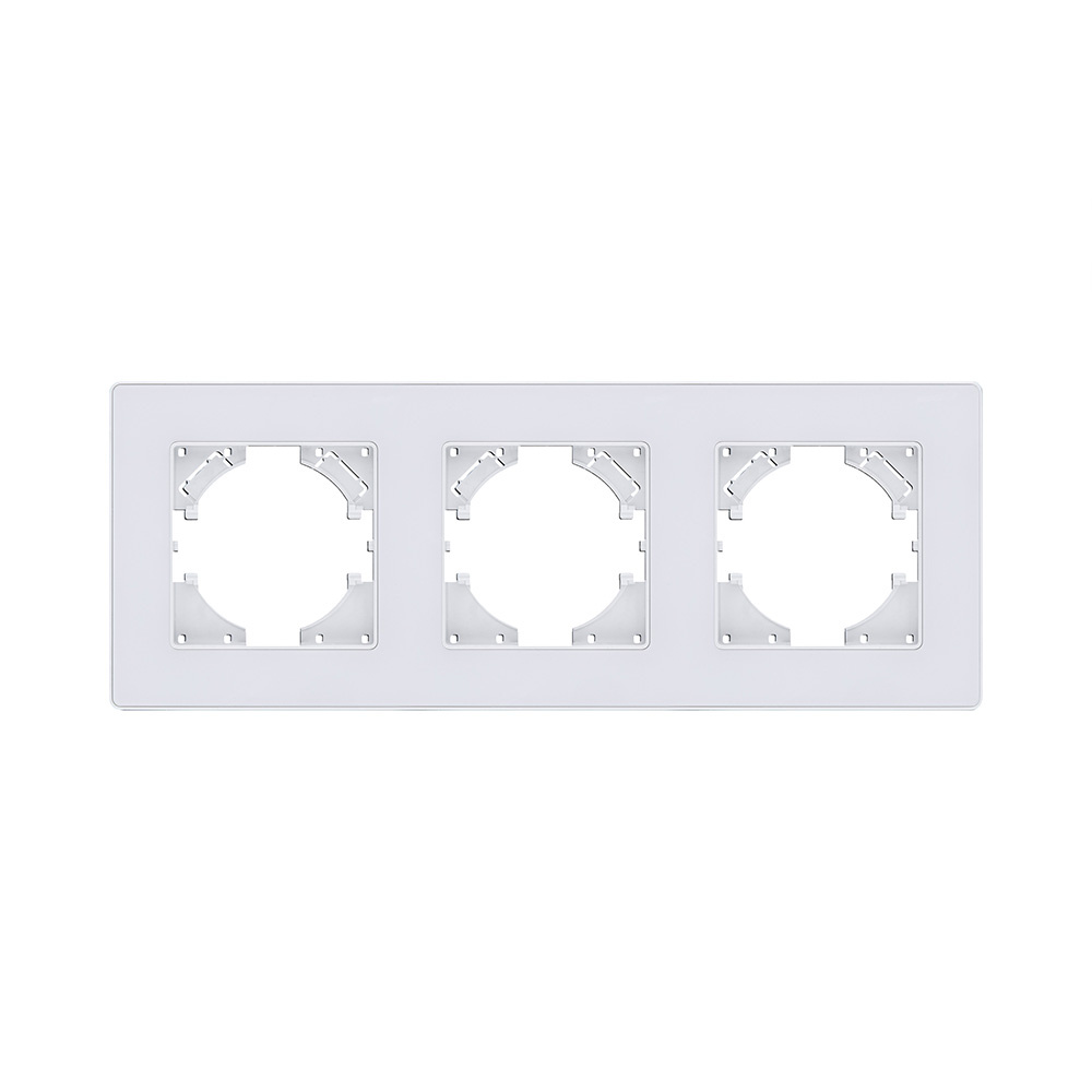 рамка 3-постовая, белый kollinger eleganz acryl ea3wh