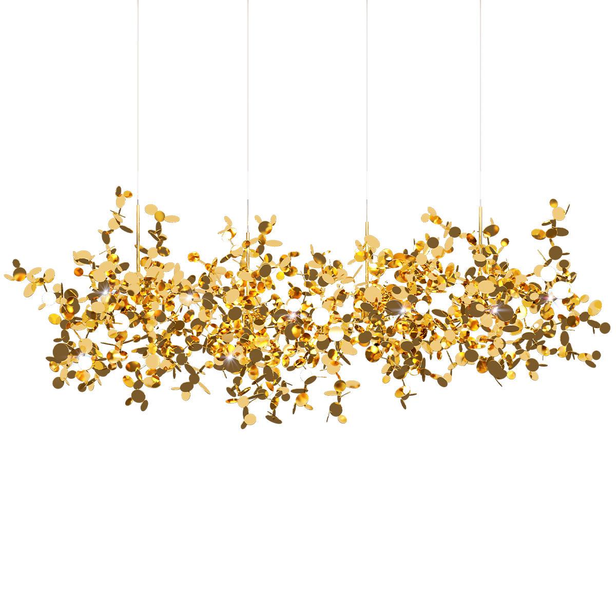 подвесная люстра loft it spark 10101/4 gold