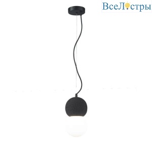 Подвесной светильник iLamp Foxtrot 10694P/1-D100 BK-WH