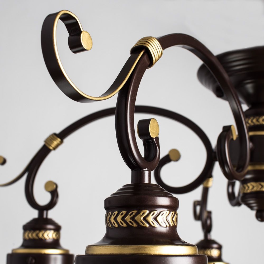 потолочная люстра arte lamp 7 a4577pl-5ck