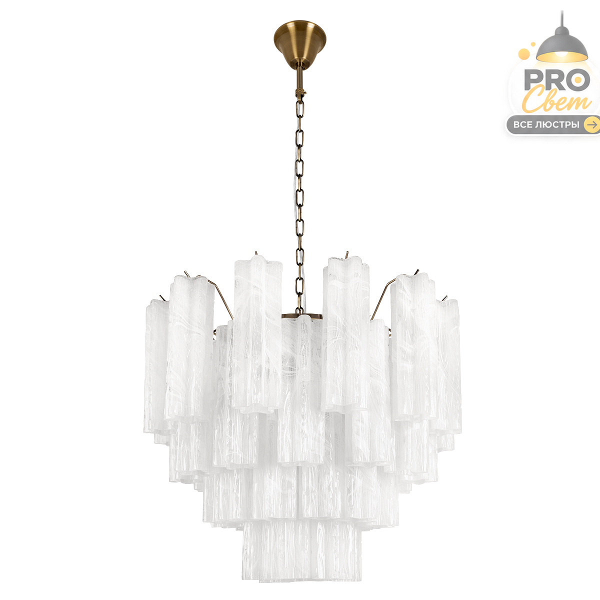 подвесная люстра loft it murano 10580/600 white