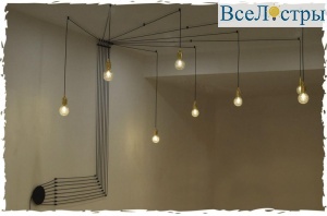 Подвесная люстра Lussole Loft LSP-9554