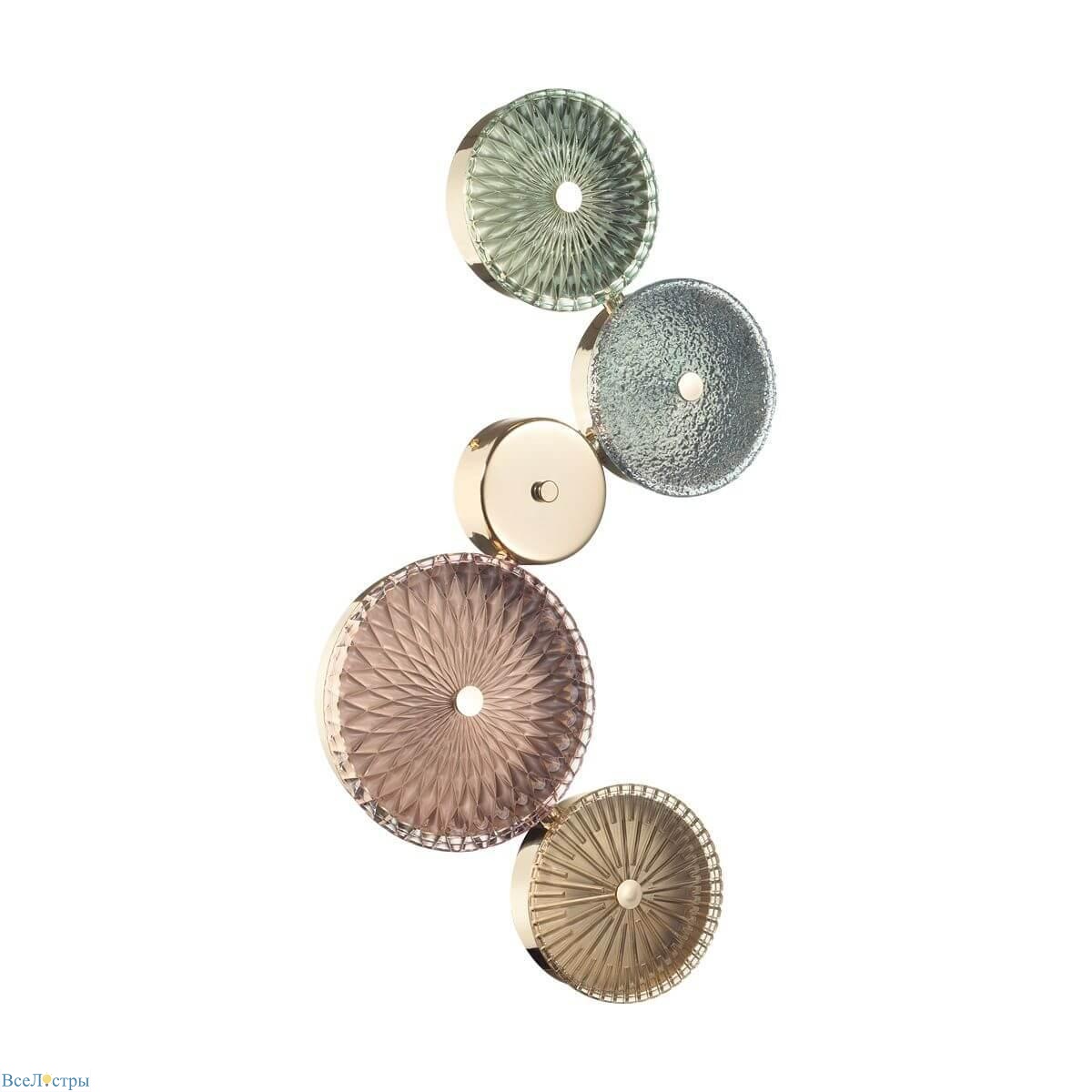 бра odeon light exclusive caramella 5412/26wl
