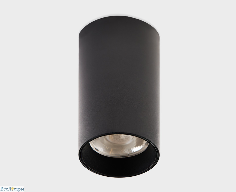 накладной светильник italline it02-019 black 4000k
