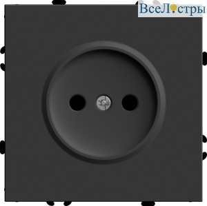 Розетка 1-местная с защитной шторкой Stekker RST16-5109-05 Эмили 49850