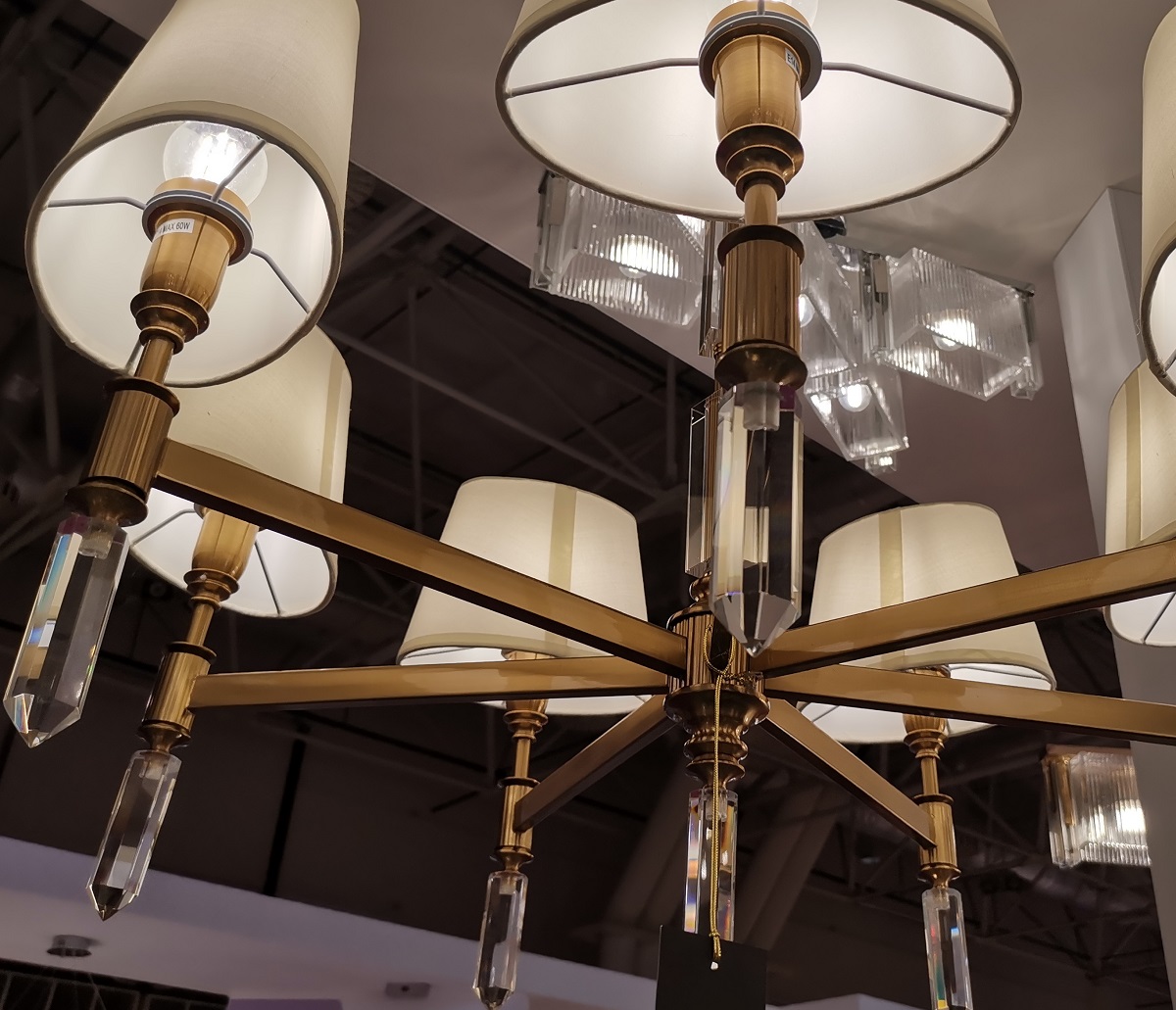 подвесная люстра odeon light modern london 4894/7