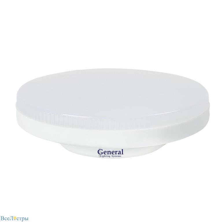 светодиодная лампа general glden-gx53-9-230-gx53-2700 642700