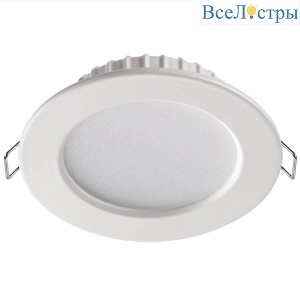 Встраиваемый светодиодный светильник Novotech Spot Luna 358029