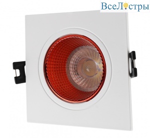 Встраиваемый светильник Denkirs DK3071-WH+RD