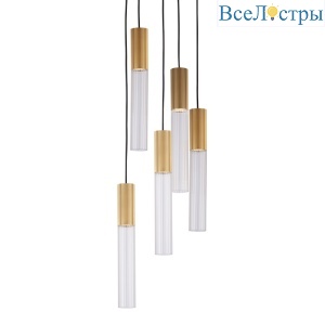 Подвесной светильник Delight Collection Flume MD2045-5A ant.brass