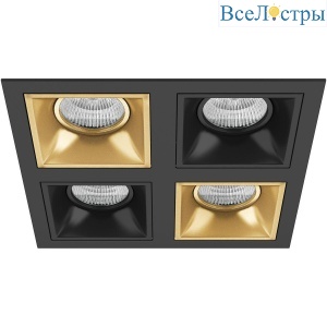 Встраиваемый светильник Lightstar Domino Quadro (214547+214503+214507+214503+214507) D54703070307