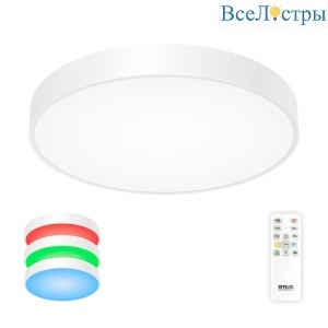 Потолочный светодиодный светильник с пультом ДУ Citilux Купер Белый CL72495G0